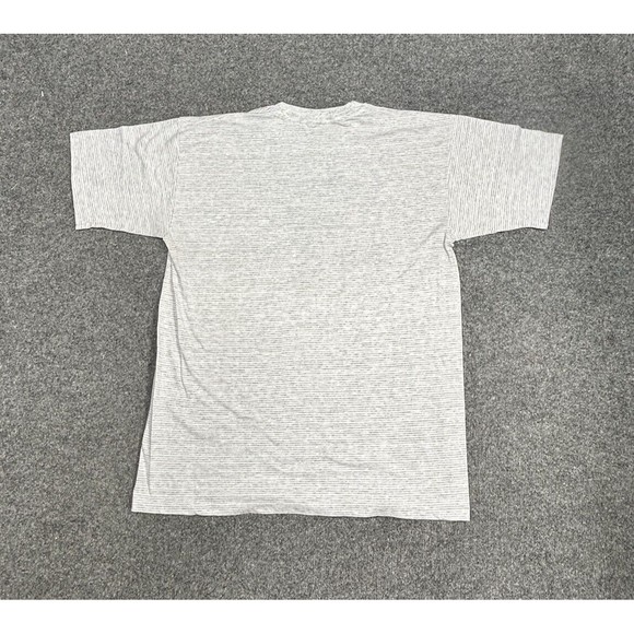 Vintage Toronto Canada Gray Striped Single Stitch Graphic T-Shirt Size XL - Picture 9 of 9